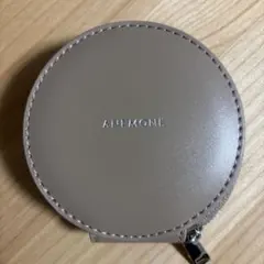 ANEMONE 円形アクセサリーケース ベージュ