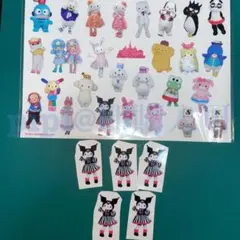 ③クロミ クリアステッカー ピューロランド バラ売り セット