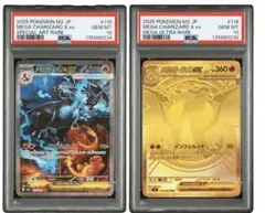 メガリザードンXex SAR MUR PSA10 2連番セット