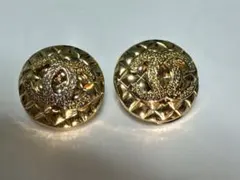 CHANEL ゴールド CCロゴ イヤリング