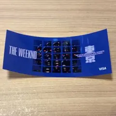 THE WEEKND Visa限定 オリジナルステッカー
