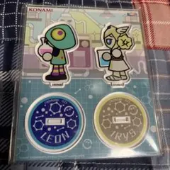 KONAMI ポップンミュージック アクリルスタンド LEON IRYS セットのサムネイル