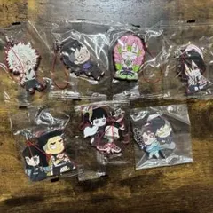 鬼滅の刃　ラバーキーホルダー 7点セット