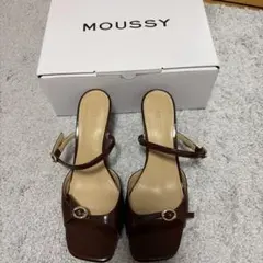 MOUSSY DOUBLE BELTED WEDGEサンダルのサムネイル