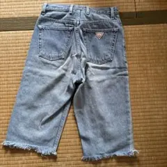GUESS デニム　26インチ　ハーフパンツ　USA製のサムネイル