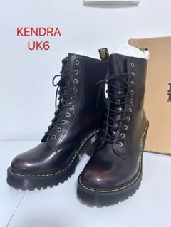 【美品】ドクターマーチン　KENDRA　10ホール　チェリーレッドのサムネイル