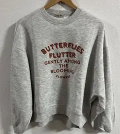 サマンサモスモス　グレー スウェット トレーナー 未使用