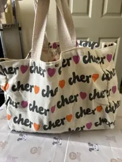 cherロゴ エコバッグ 大容量のサムネイル