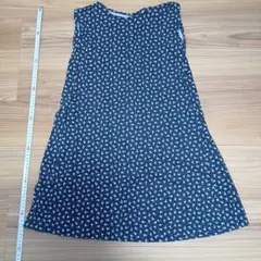 ネイビー ノースリーブ ワンピース 150cm　ユニクロ　ポールアンドジョー