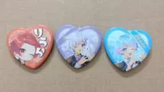 いれいす 子ども組 ハート型缶バッチ りうら・-hotoke-・初兎