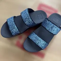 [新品・未使用] フットフロップLULU マルチトーナル グリッター スライドのサムネイル