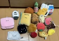 新品　食べ物モチーフ 学校シリーズ　ガチャガチャ　カプセルトイ　18点セットのサムネイル
