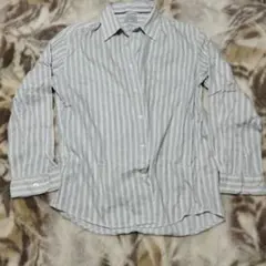 健*太様 VILLAND ストライプ 長袖シャツ LL