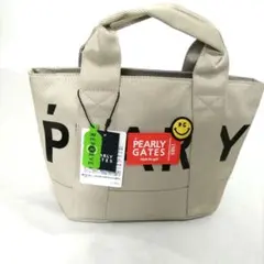 パーリーゲイツPEARLYGATES定番ベージュカートバッグ新品未使用 - メルカリ