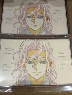 鬼滅の刃　ダイニング　お楽しみくじ　おすそ分けポストカード　鬼舞辻無惨　セット