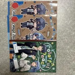 カラフルピーチるなさん、なおきりさんのノートとファイル2枚セット