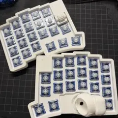 LisM 無線分割キーボード トラックボール キーキャップ・キースイッチ