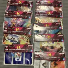 一番くじ　ヴィジランテ　H賞 ジッパーバッグ　ステッカー　9種　セミコンプリート