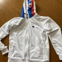 Champion フルジップパーカー XL ホワイト