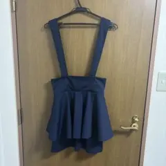 CECIL McBEE ネイビー スカート　レディース　M 膝丈