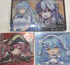 ホロライブ 雪花ラミィメタリックパスコレクション シール