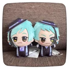 ディズニー ツイステ ちびぐるみ 寮服 vol.2 フロイド ジェイド 2種 c