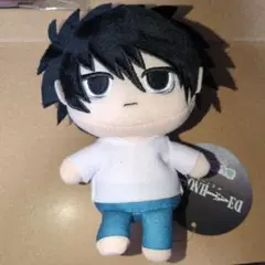 DEATH NOTE デスノート ぬいぷりけおすわり Lのサムネイル