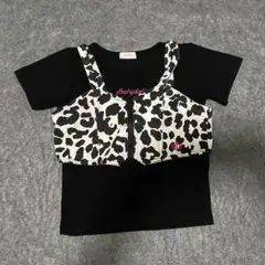【最終値下げ】baby doll ビスチェTシャツ　120㎝（110㎝）