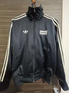 OASIS adidas Firebirdトラックトップ ブラック M ジャージ