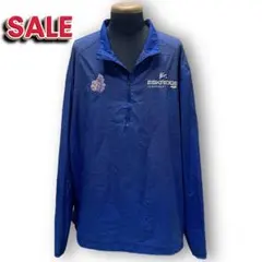 ハーフジップ ナイロンジャケット