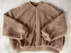 ANAP フリースジャケット ベージュ