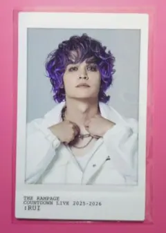 ランペ ツアーグッズ2025→2026 ステッカーカード与那嶺瑠唯 ②