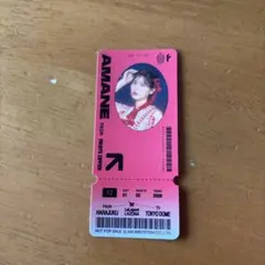 FRUITS ZIPPER 月足天音 ステッカー ららぽーと ふるっぱーみくじ