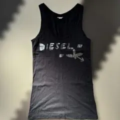 DIESEL ブラック タンクトップ XS 着用1回!!