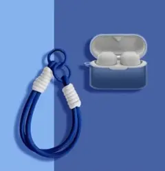 ソニー新作ワイヤレスイヤホンケース　WF-1000XM6ストラップ付き