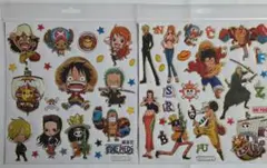 2679 ワンピース ステッカーシート 2枚セット 平成レトロ