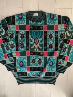 FICCE　YOSHIYUKI　K　SUNジャガード GRN新品未使用