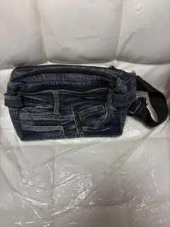 デニムブルー バッグ リメイク