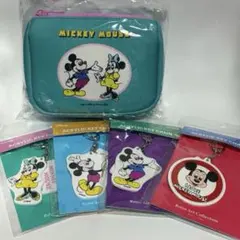 Disney ミッキー　ポーチ　キーホルダー　まとめ売り【ディ1】
