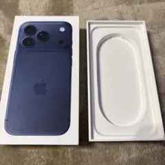iPhone17Pro Deep Blue 箱のみ