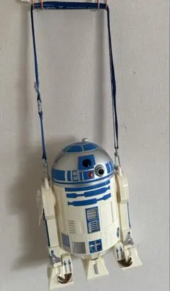 R2-D2 ポップコーンバケット ディズニー スターウォーズ 美品 ストラップ付