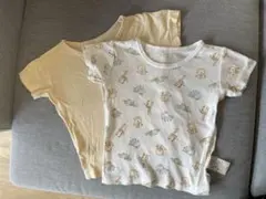 80サイズ　肌着　半袖２枚セット