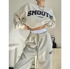 【再入荷】スウェット セットアップ M〜Lジャージ 上下セット トレーナー