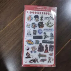 東京ゲームショウ　KONAMI　キャラクターシール TGS