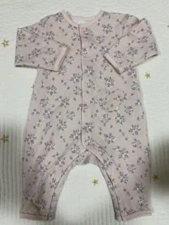 アプレレクール ロンパース 花柄 80cm