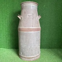 ガーデニング 古民具 ミルク缶 牛乳缶 昭和レトロアンティーク - メルカリ