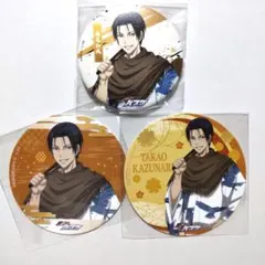 GiGO カフェ 缶バッジ 黄瀬涼太 ×16 黒子のバスケ GIGOコラボカフェ グリッター缶バッジ 黄瀬涼太 2点