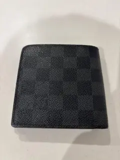 ヴィトン ダミエ グラフィット ポルトフォイユ マルコ 2つ折財布