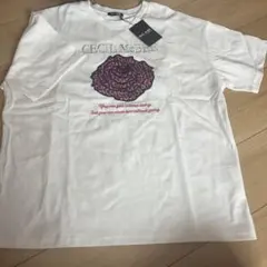 CECIL McBEE ホワイト Tシャツ M