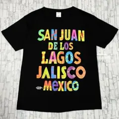 WOLF Rivera US古着 英字 マリア 両面プリント 半袖Tシャツ XL